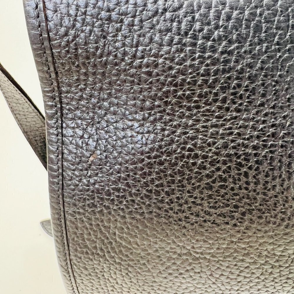 IL Bisonte Vintage Leather double sides Briefcase, Black - Picture 9 of 16